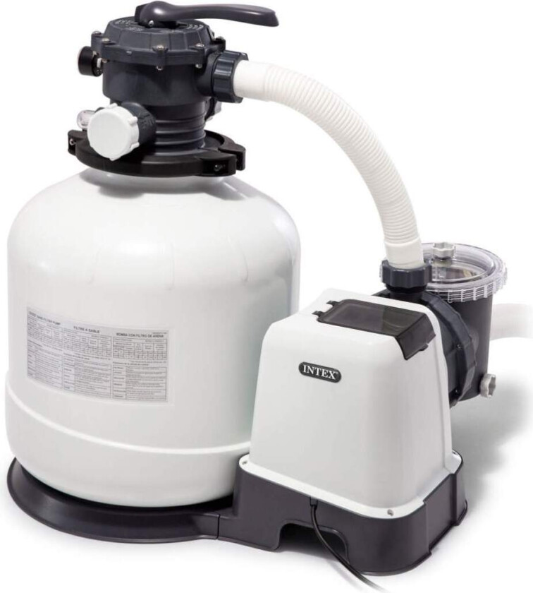 Sandfilterpumpe for svømmebasseng 12.000 L/t INTEX 26652