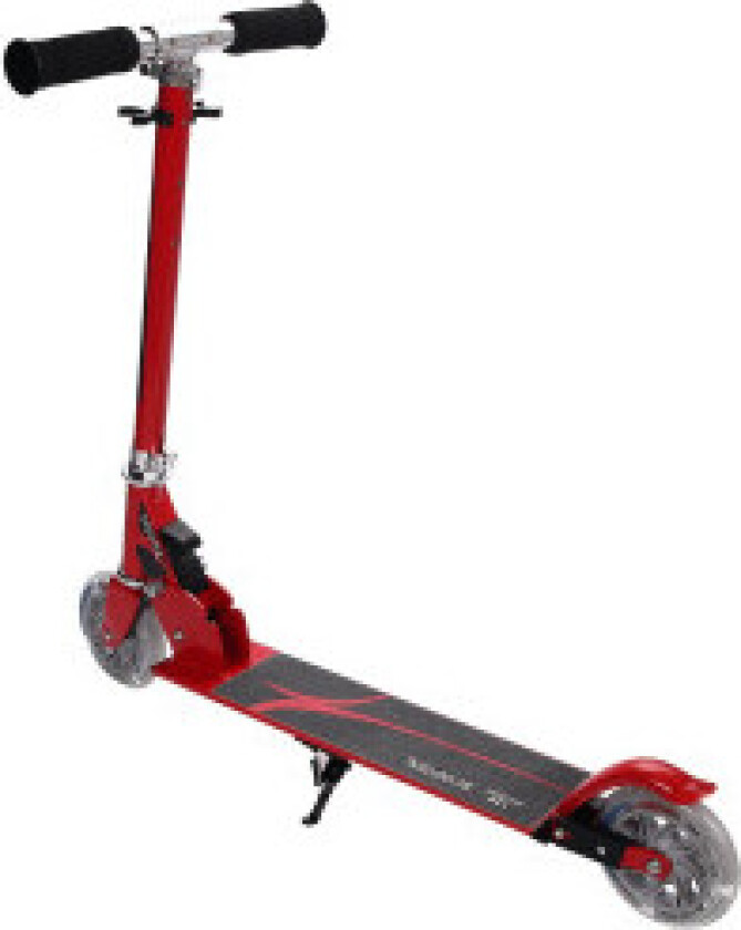 Scooter sparkesykkel sparkesykkel barnescooter byscooter sammenleggbar opp til 70 kg-rød