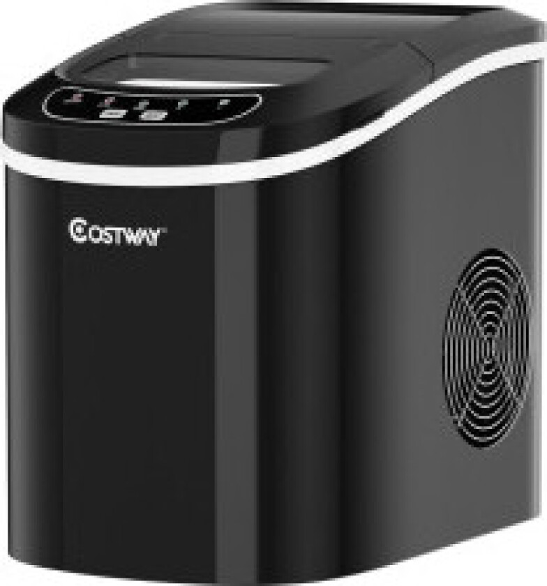 Isbitmaskin ismaskin inkludert isbitskje svart 25 x 36 x 33 cm