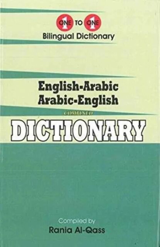 English-Arabic & Arabic-English One-to-One Dictionary. Script & Roman (Exam-Suitable) av R. Al-Qass