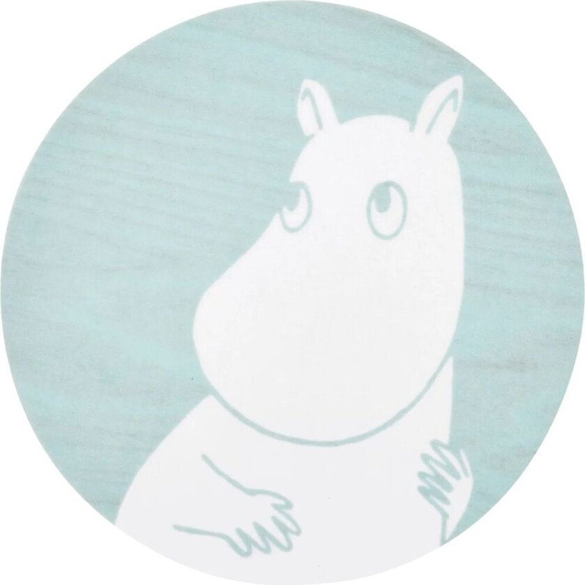 Moomin glassunderlag Ø10 cm Momintroll
