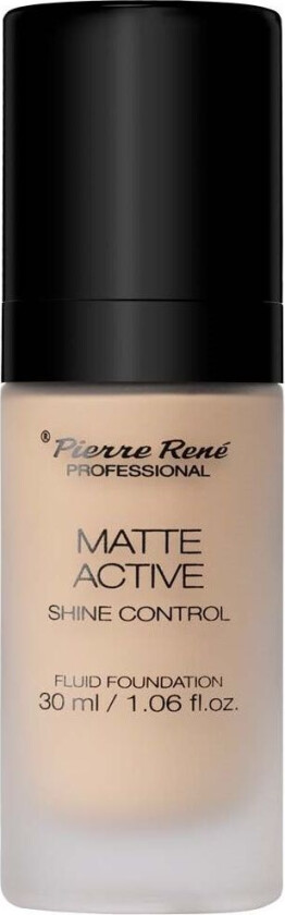 Pierre Rene Matte Active Fluid Foundation 04 -Beige