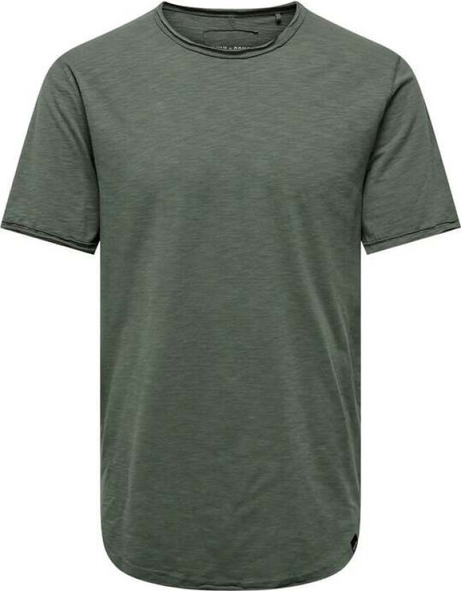 T-skjorte - ONSBENNE LONGY T-SKJORTE NF 7822 NOOS - S til XXL - Herrer - grønn