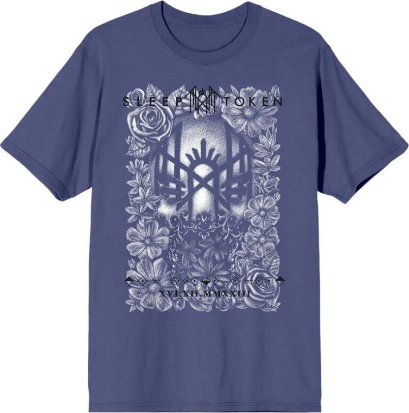 T-skjorte - Vessel Flowers - S til 4XL - Herrer - lilla