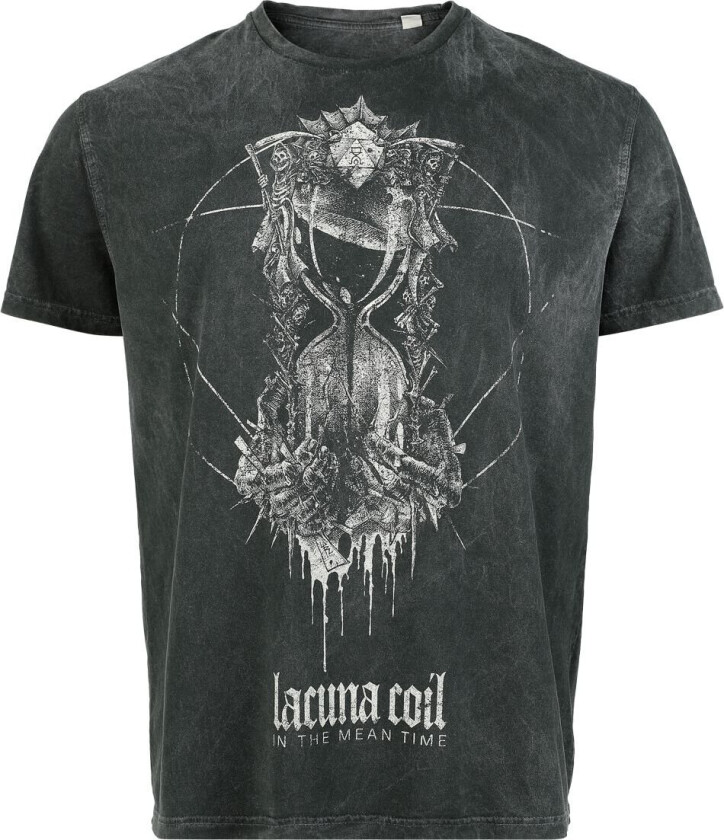 T-skjorte - In The Mean Time - S til 4XL - Herrer - mørkegrå