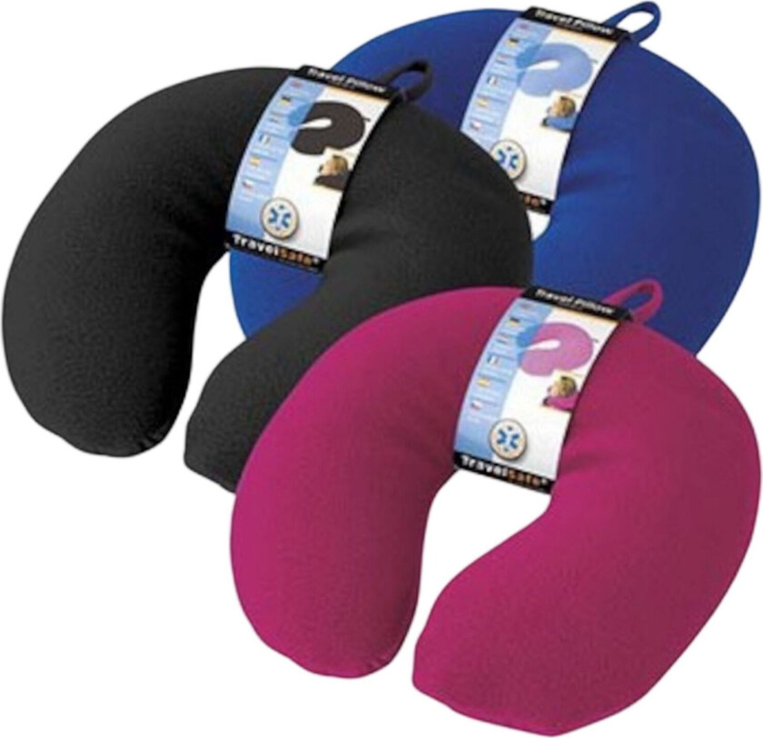 Reisepute, fleece/spandex, blå