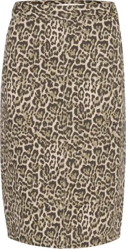 Dame, Skjørt, Brun, S