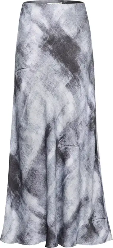 Dame, Skjørt, Blå, XL