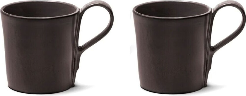 La Mère kaffekopp 13 cl 2-pakn. Dark brown