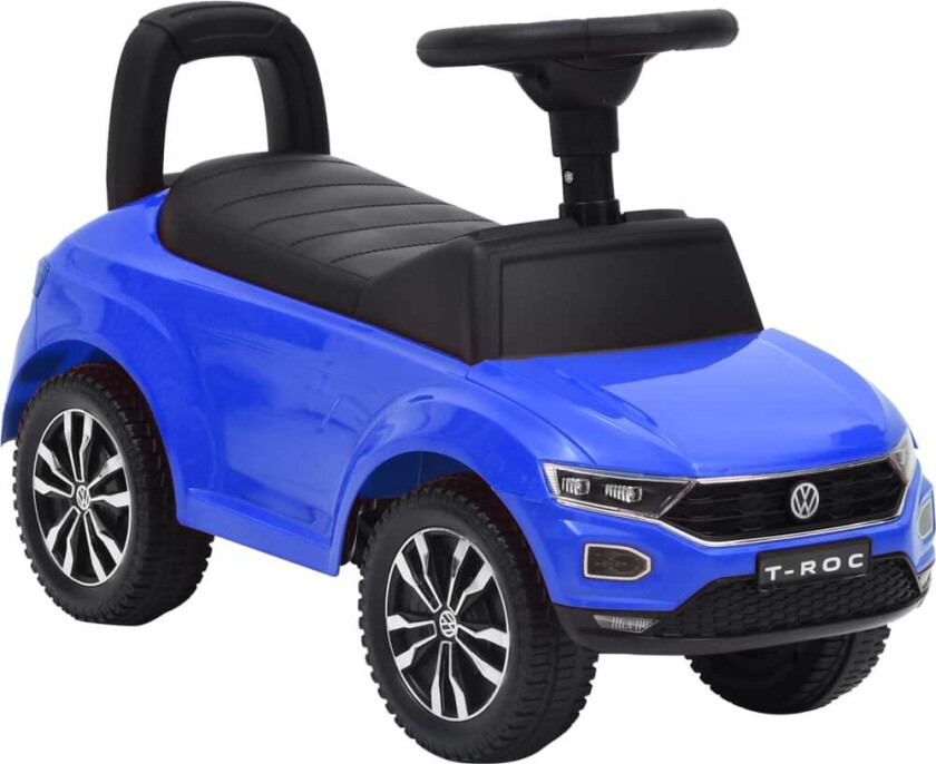 Gåbil Volkswagen T-Roc blå