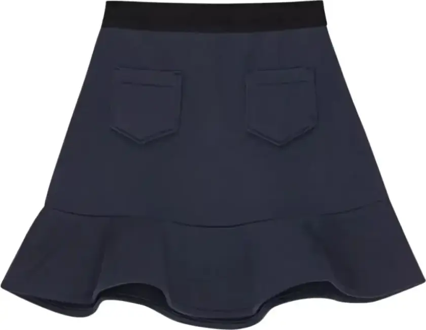 Dame, Skjørt, Blå, M