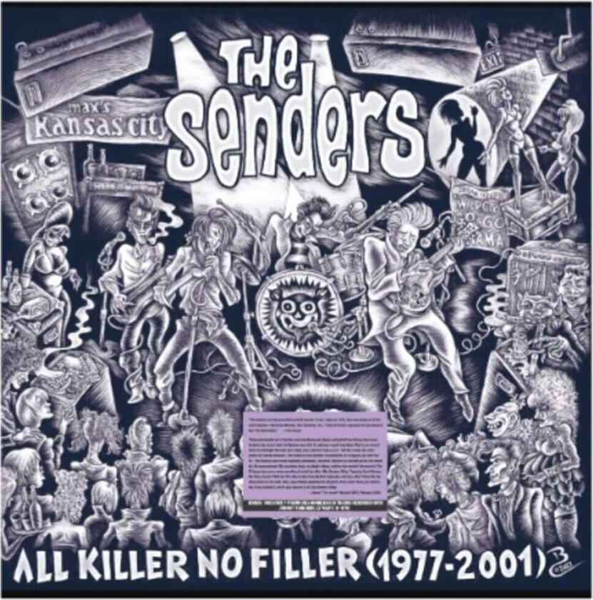 The Senders All Killer No Filler (19772001) CD