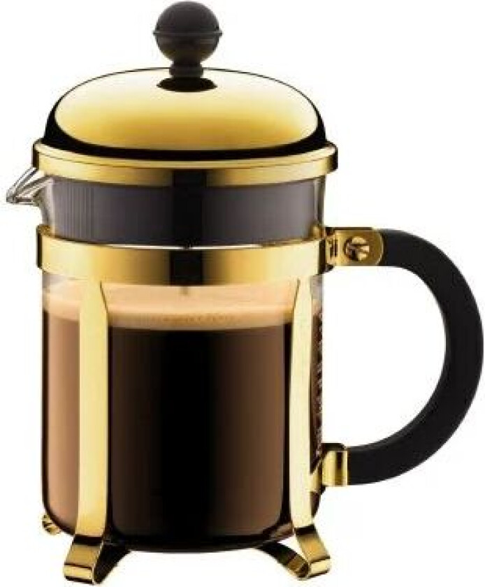 Bodum Chambord presskanne gull 4 kopper