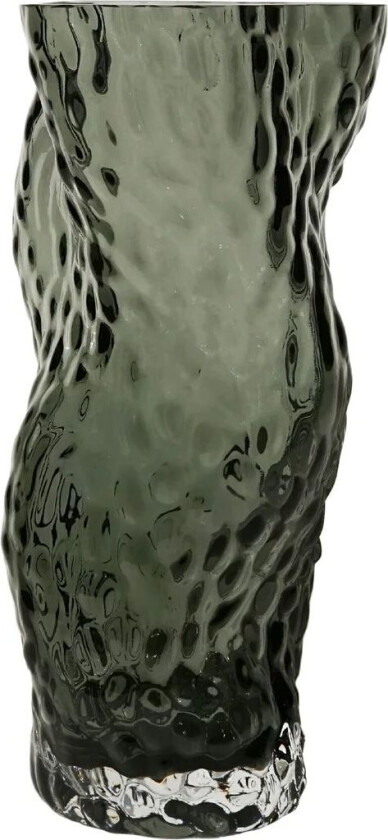 Ostrea Rock vase glass 30 cm Midnight blue