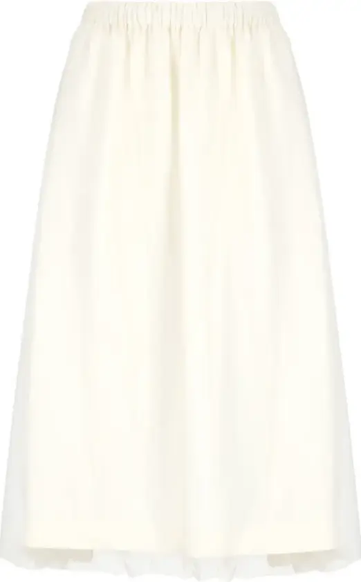 Dame, Skjørt, Beige, S