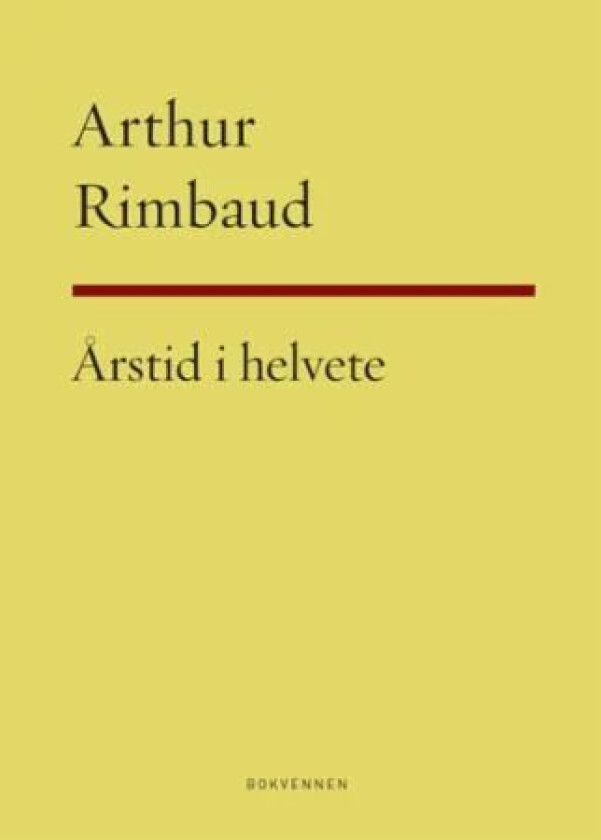 Årstid i helvete av Arthur Rimbaud