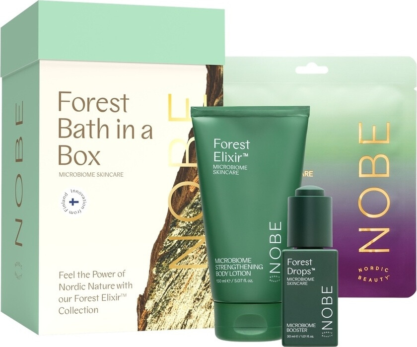 Forest Bath In A Box Set 1: Forest Drops, Body Lotion & Shee