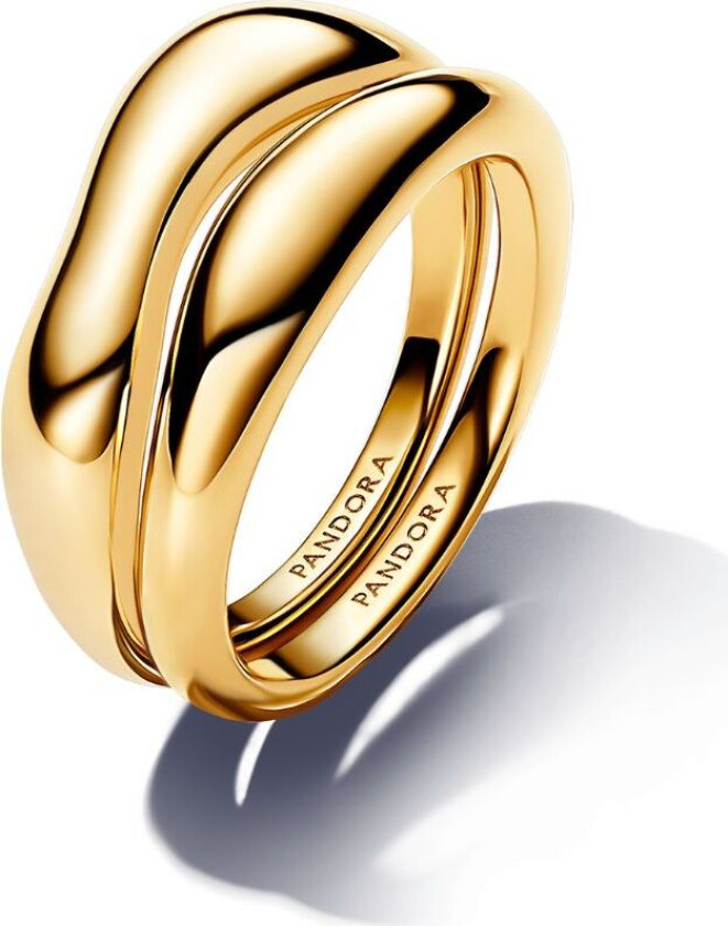 Bilde av Essence, Ring i 925 forgylt sølv, str 52