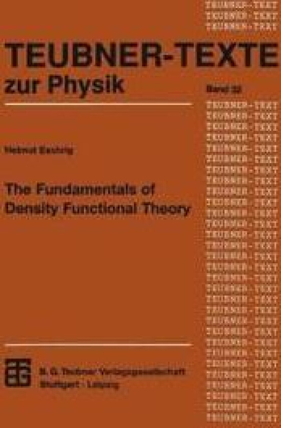 The Fundamentals of Density Functional Theory