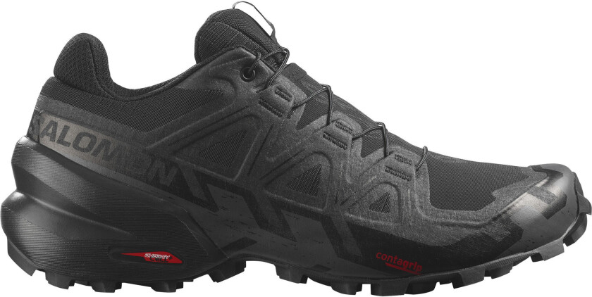 Women's Speedcross 6 39 1/3, Black/Black/Phantom