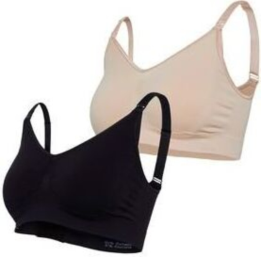 Original Graviditets- og Amme-BH - Flere størrelser - 2 stk.