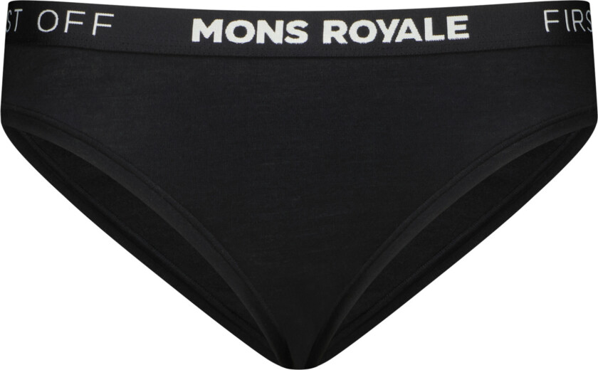 Women's Folo Merino Briefs Black