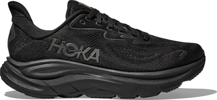 Clifton 10 X-Wide Herre Black/Black 45 1/3