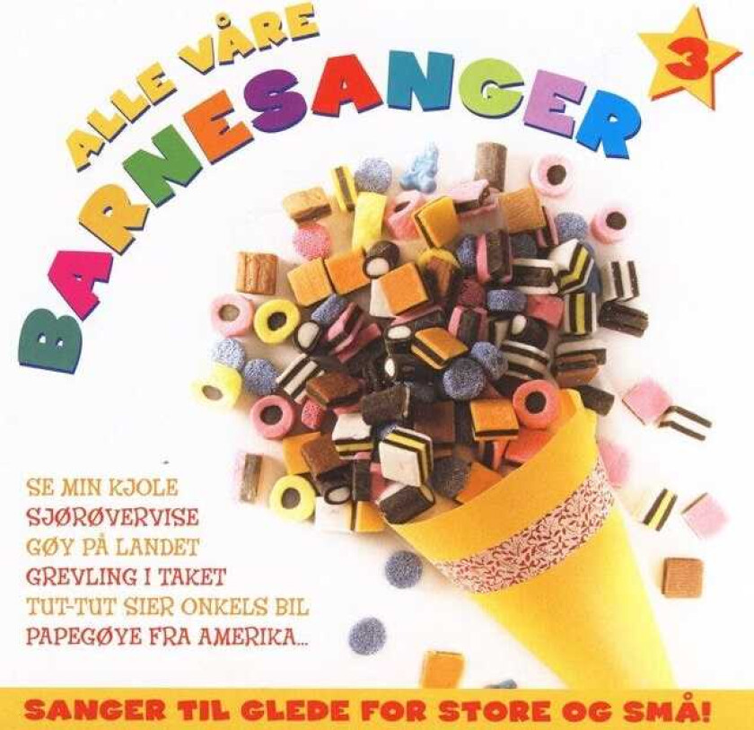 Diverse Barn Alle Våre Barnesanger 3 CD