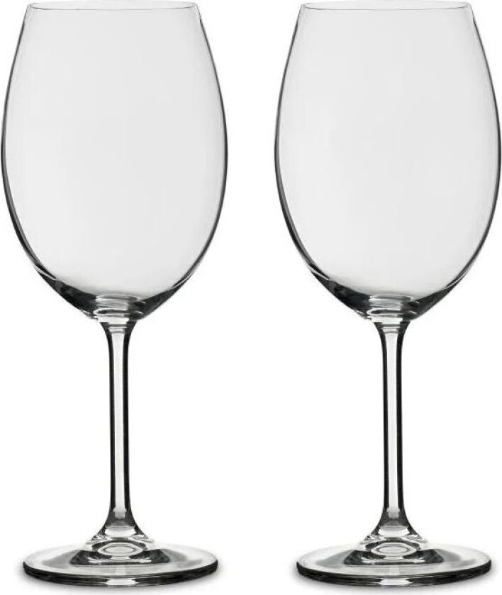 rødvinsglass 58 cl 2 st Klarglass