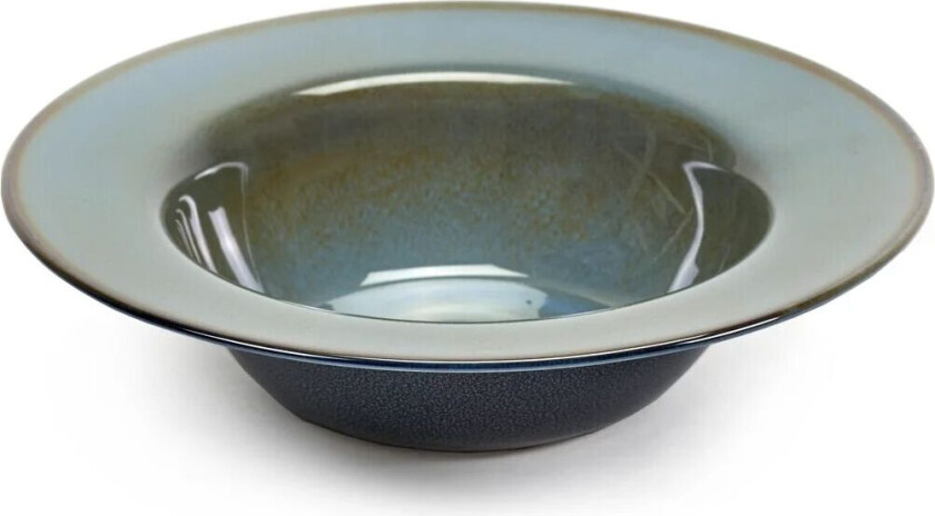 Terres de Rêves dyp tallerken 21,3 cm Blue grey-dark blue