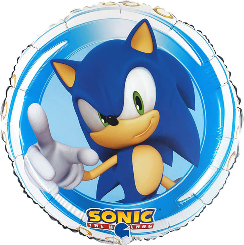 Folieballong Sonic the Hedgehog