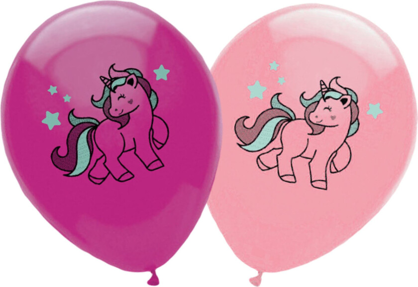 Lateksballonger Sweet Unicorn - 6-pakning