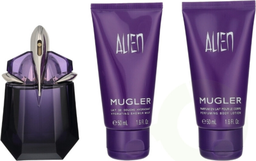 Alien Giftset 130 ml Edp Spray 30ml/Body Lotion 50ml/Shower Milk 50ml