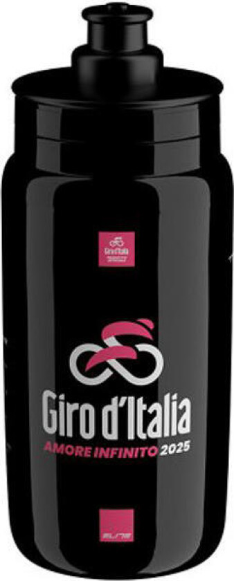 Fly Teams 2025 drikkeflaske 550ml Giro d'Italia Black Map