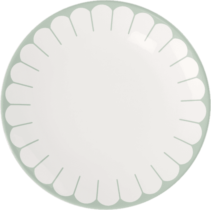 Fleur Vert Middagstallerken 26,5 cm