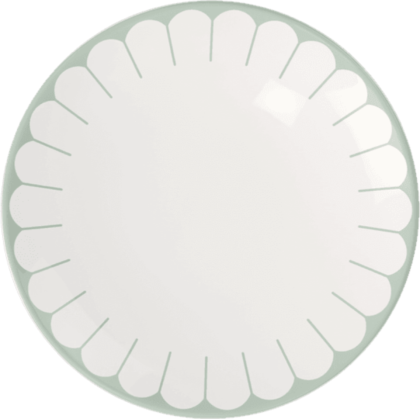 Fleur Vert Asjett 21 cm