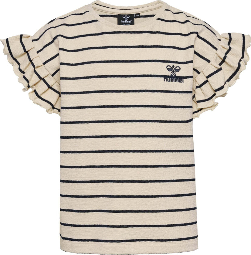 Hmlajma T-skjorte, Whitecap Gray, 122 - T skjorter & Topper - Bomull,Polyester