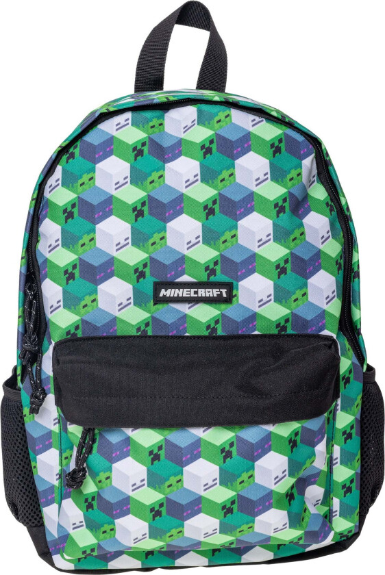 Ryggsekk 13L, Grønn/Svart - Ryggsekker - Nylon