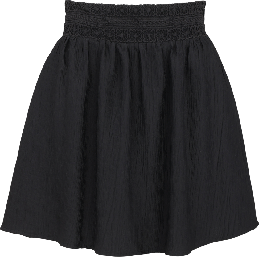 Louise Skirt Black XL Lace skirt