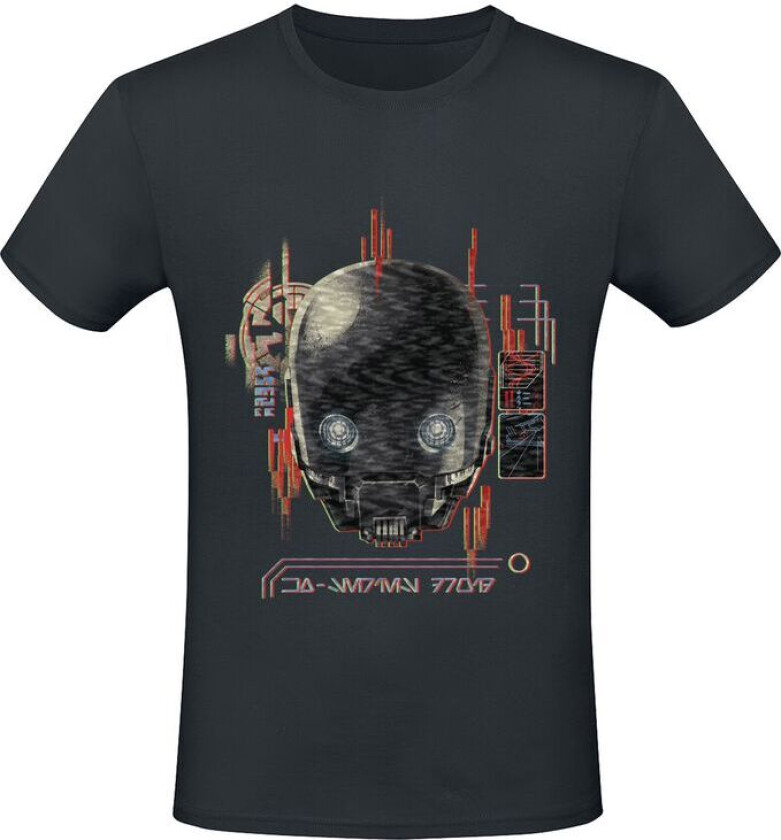 Disney T-skjorte - Andor 2 - Static - S til XXL - Herrer - svart