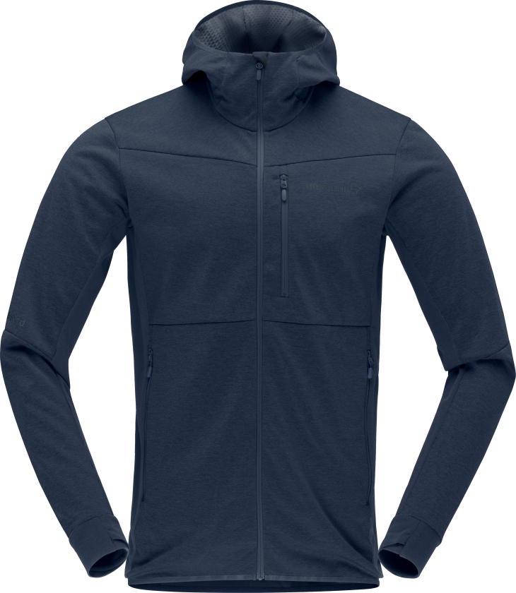 Men's Falketind Warm2 Octa Hood XL, Indigo Night
