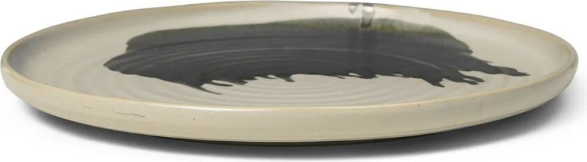 Omhu Centerpiece serveringsfat Ø 36 cm off white-charcoal