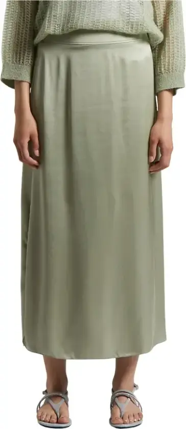 Dame, Skjørt, Grønn, 2XL