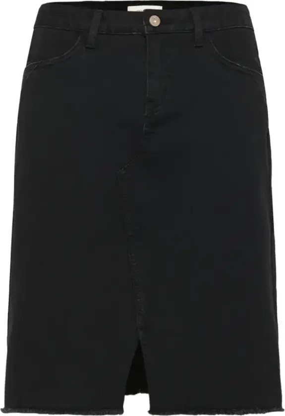 Dame, Skjørt, Svart, 2XL