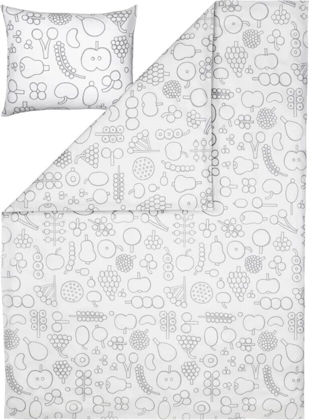 iittala Oiva Toikka Frutta sengesett 150x210 cm Grå