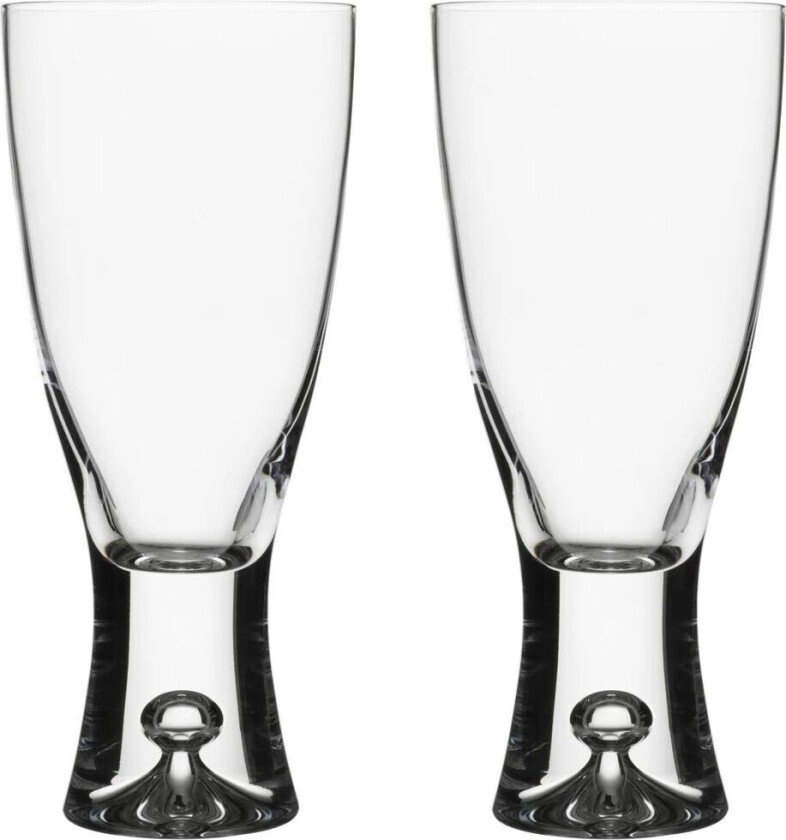 iittala Tapio ølglass 30 cl 2-stk. Klar