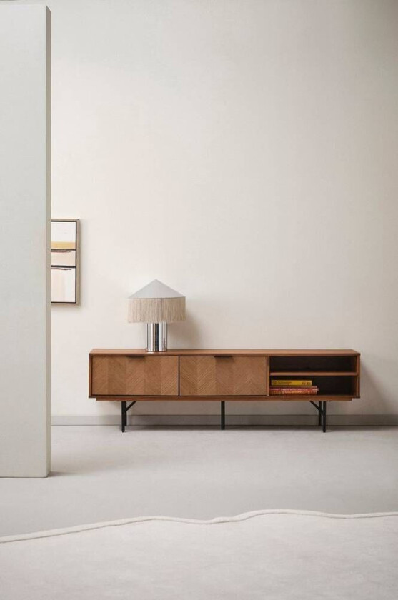 tv-bänk 40x180 cm Valnøttfinér