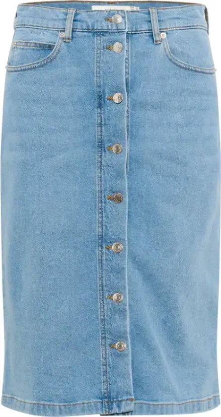 Dame, Skjørt, Blå, S