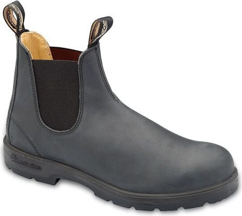 Unisex Casual Chelsea Boots 41, #587 Rustic Black