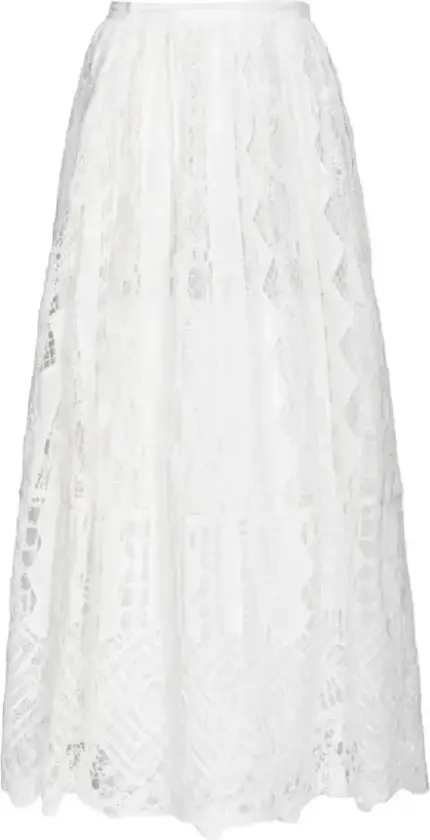 Pinko, Dame, Skjørt, Hvit, XS